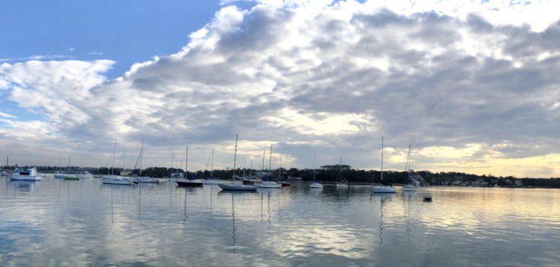 Kogarah Bay at dusk